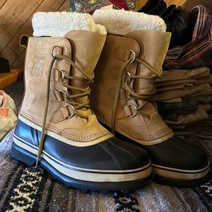 Sorel Hand crafted natural rubber boots